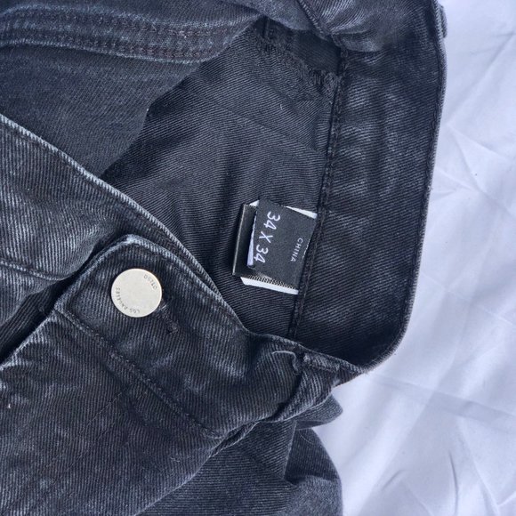 DSTLD Men's Black Jeans 34x34 - Picture 4 of 5